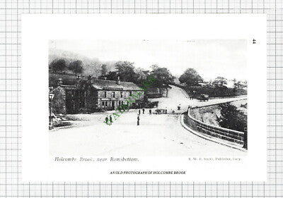 Holcombe Brook Ramsbottom Hare & Hounds Hotel - 1980s Cutting / Print