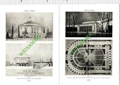 Lebrun Scholarship William Ferrari New York USA Rowland Crawford - 1926 Article