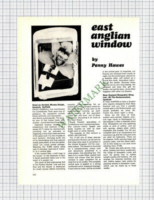 9163) Send An Orchid Monks Eleigh Ipswich Suffolk David Randall - 1972 Cutting