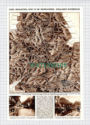 (X51) England's Waterways To Be Reorganised - 1948 Clip