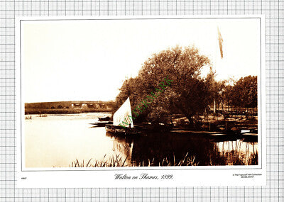 Walton on Thames Surrey - c.1990s Print