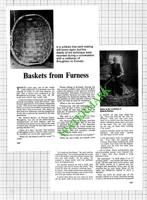 Mr Wilfrid Barker Broughton In Furness - 1979 Article