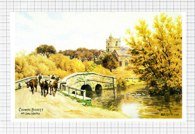 Coombe Bissett Near Salisbury - c.1990s Cutting / Print