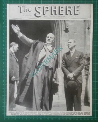 (X515) Sherborne School Canon Ross Wallace Royal Visit - 1950 Clip