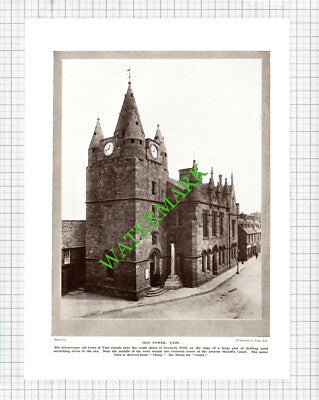 Old Tower Tain - 1920's Cutting / Print