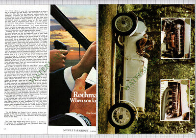 8981) M N Mavrogordato GP Opel Car - 1977 Article