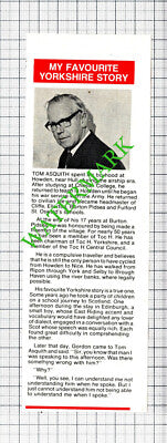 Tom Asquith Howden Hull Burton Pidsea - 1979 Small Cutting