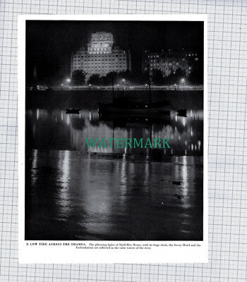 X1960) Shell Mex House London / Buckingham Palace - 1960s Book Print