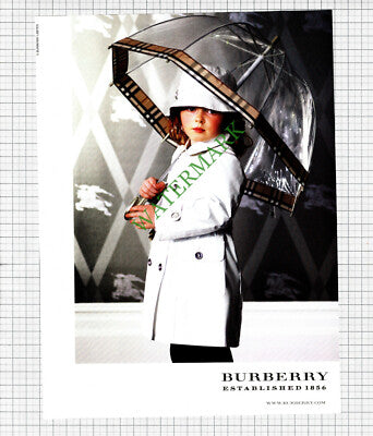 Burberry ADVERT - 2007 Cutting