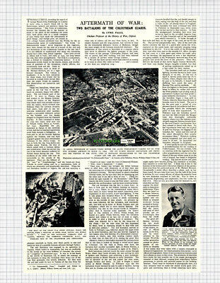 X332) The Coldstream Guards CSM Misty Wright Cassino - 1948 Cutting