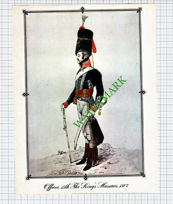 Officer 15th The King's Hussars 1807 - 1970s Print