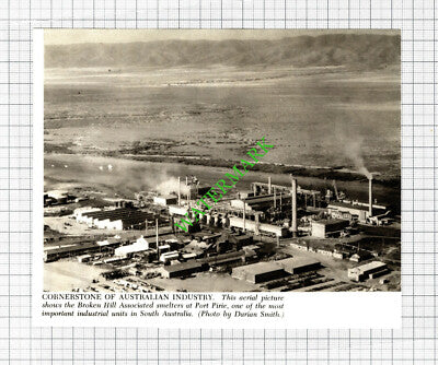 Broken Hill Associated Port Pirie Australia - 1960s Cutting