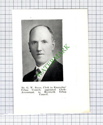 Emma Stead William Higgins Horsforth / Mr GW Boyes Knaresborough Council - 1937