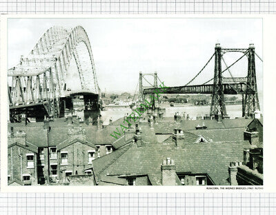 9735) Runcorn Widnes Bridges - Cutting