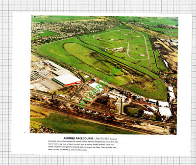 Aintree Racecourse Lancashire - c.1990's Cutting