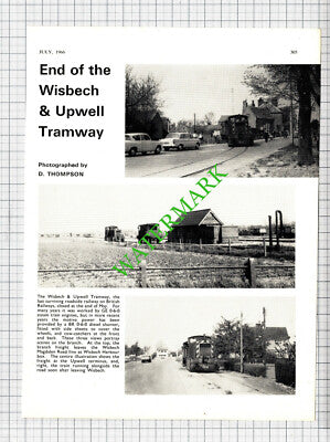 Wisbech and Upwell Tramway - 1966 Cutting