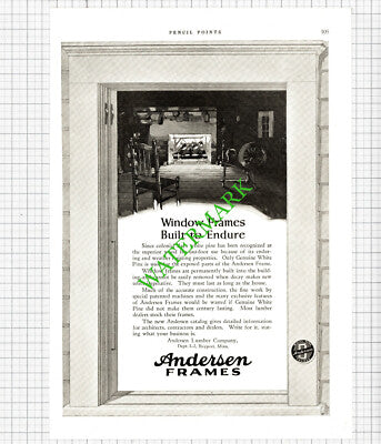 Andersen Lumber Company Bayport Minneapolis USA Advert - 1926 Cutting / Print