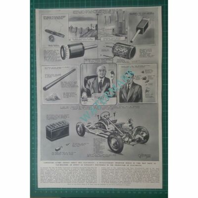X816) Radio Corporation of America Atomic Energy To Electricity - 1954 Clip