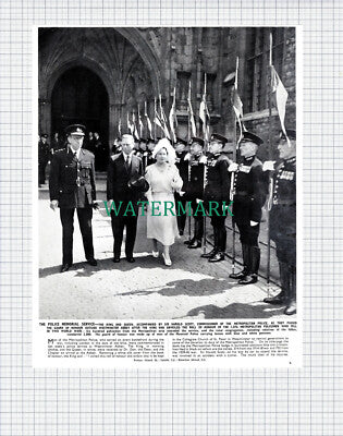(X543) Sir Harold Scott Metropolitan Police Memorial Service - 1950 Clip