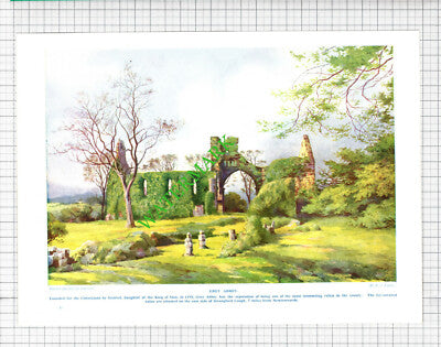 Grey Abbey Strangford Lough F C Varley - 1920's Print