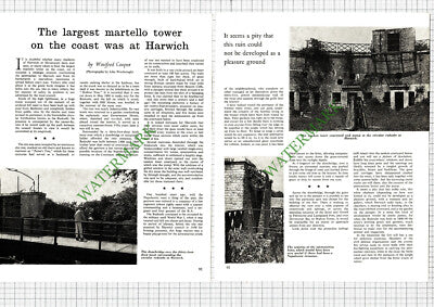 Harwich Essex Redoubt Fort - 1960s Article