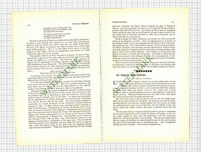 9078) Sir Edgar Vincent Esher Place Surrey - 1902 Article