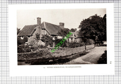 Monks Risborough Buckinghamshire - 1932 Cutting / Print