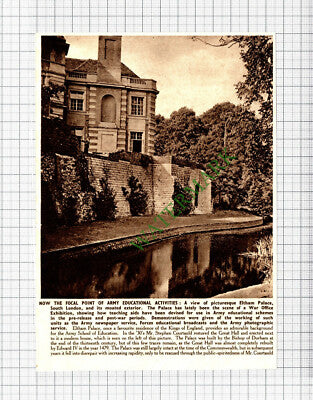 Eltham Palace South London - 1947 Cutting