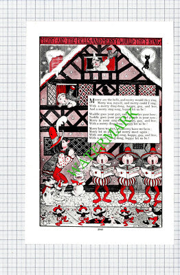 Merry Are The Bells Christmas Poem - c.1950s Cutting