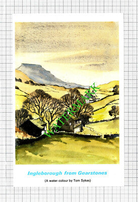 Ingleborough From Gearstones - 1978 Cutting