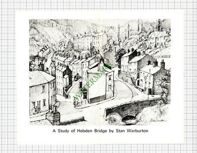 Hebden Bridge Yorkshire - 1977 Cutting / Pullout