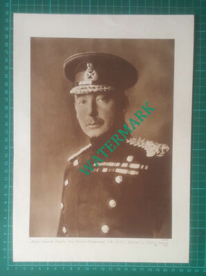 (X132) Maj Gen Charles Vere Ferrers Townshend Kut El Amara WW1 1916 Book Print