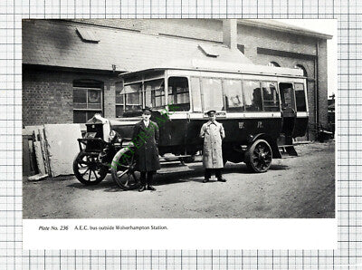 C873) Wolverhampton Station AEC Bus - Cutting