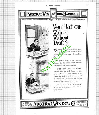 The Austral Window Co New York America Advert - 1926 Cutting