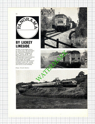 Lickey Incline Locomotive No 45 104 Royal Warwickshire Fusilier - 1974 Cutting