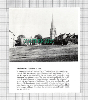 C3469) Masham Market Place - Cutting