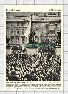 C3649) Germans Enter Hradcin Castle Prague World War 2 - c.1946 Clip