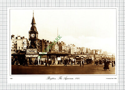 8680) Brighton Aquarium - c.1990s Print