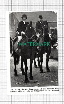 C5425) Mr W D Smyth Strabane Foxhounds Killygordon Donegal - 1970 Cutting
