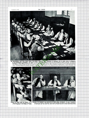 Dr Ernest William Barnes Bishop Of Birmingham Dr Fisher Archbishop - 1947