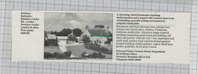 C7732) Westoning Bedfordshire / Kintbury Berkshire - 1989 House Advert