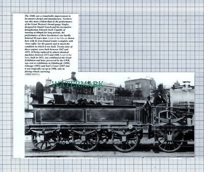 C4867) Great Western Railway Engine Lord Of The Isles - 1996 Clip