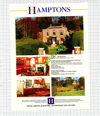 Mickleham Surrey House Sale Advert -1991 Cutting