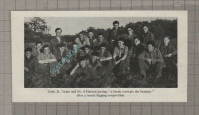 C3643) The Cheshire Regiment No 8 Platoon Lieut M Evans Trench Dig -1956 Clip