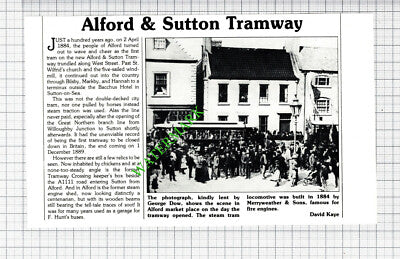 Alford & Sutton Tramway Lincolnshire - 1988 Cutting