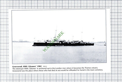HMS Gleaner Ship Gravesend - Small Cutting