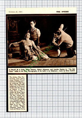 Moira Shearer Robert Helpmann Leonide Massine Ballet -1947 Cutting
