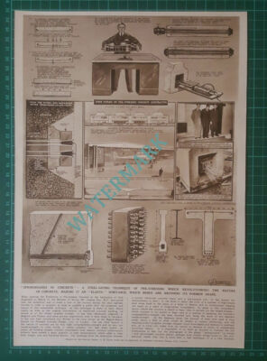 (X463) Stressed Concrete Design London - 1949 Clip