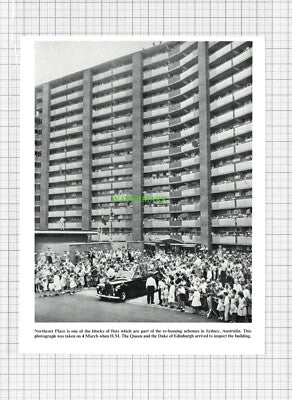 C2833) Northcott Place Sydney Australia - 1964 Cutting