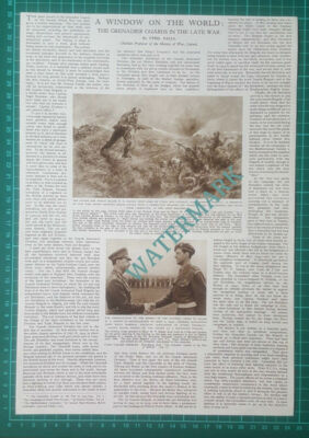 (X455) Grenadier Guards Second World War Major WP Sidney Montesarchio 1949 Clip
